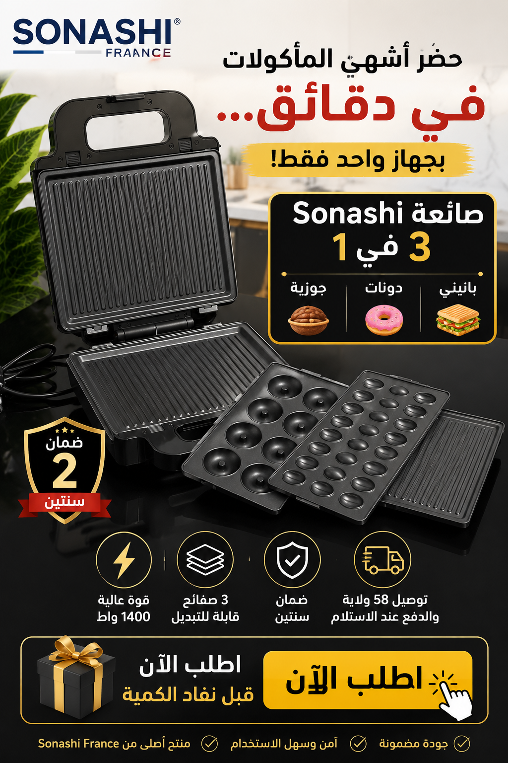 panineuse sonashi 3en1